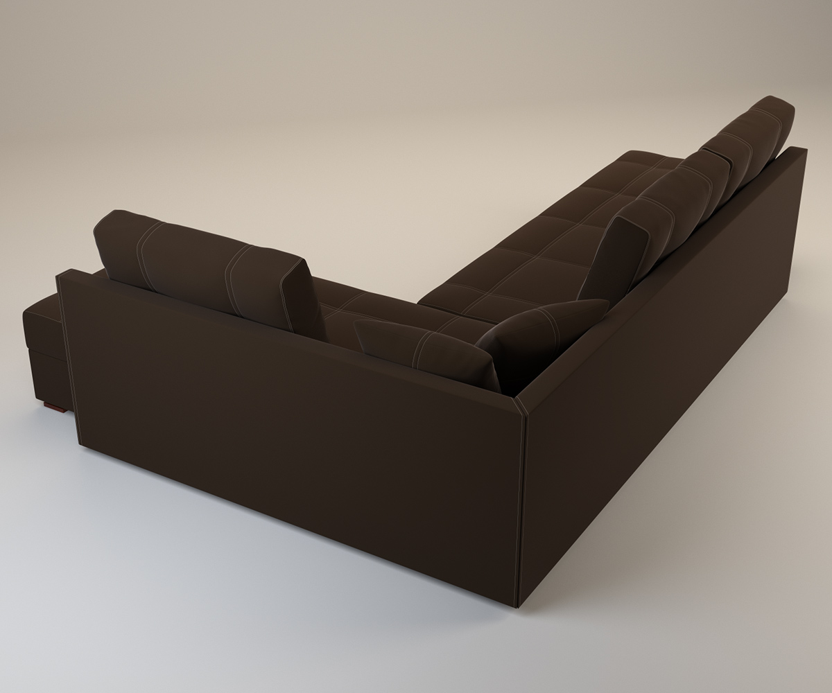 Product Visualization. 3D modeling of furniture.